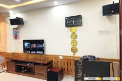 Lắp đặt dàn karaoke trị giá hơn 30 triệu cho chị Nga tại Hải Phòng (JBL CV1052T, MZ-46, X6 Luxury, SW312C, BJ-U500)  