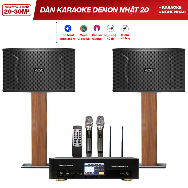 Dàn karaoke Denon Nhật 20 hiện đại, chính hãng, giá tốt nhất