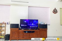 Lắp đặt dàn karaoke trị giá khoảng 20 triệu cho anh Vũ tại Hải Phòng (Denon DP-C10,  Lenovo K250) 