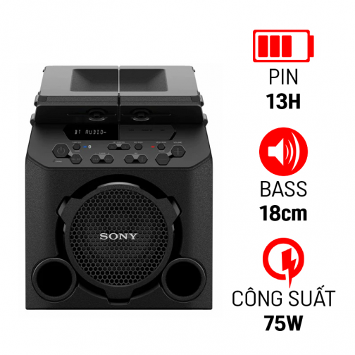 Loa bluetooth Sony GTK PG10 (Bass 18cm, 75W, Pin 13h)  