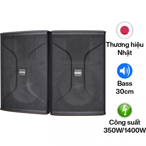 Loa karaoke BIK BSP 812II (Full bass 30cm)