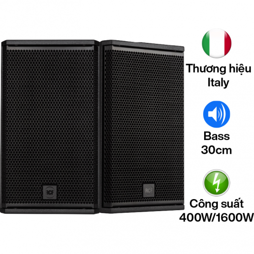 Loa RCF X-MAX 12 ( full bass 30 cm, designed and engineered in Italy)