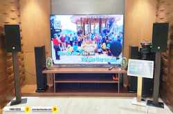 Lắp đặt dàn karaoke trị giá gần 180 triệu cho chú Quang tại TPHCM (RCF C3110-126, Denon DA-2600, Denon DA-212K, K900II Luxury, S8015II,…) 