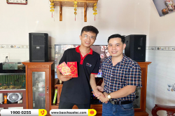 Lắp đặt dàn karaoke trị giá gần 30 triệu đồng cho anh Thà ở Đồng Nai (BIK BSP 410II, BIK VM 420A, BIK BPR-5600, BIK BJ-U100)