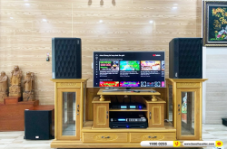 Lắp đặt dàn karaoke trị giá gần 40 triệu cho anh Hà tại TPHCM (Denon DP-R312, APP MZ66, X6 Luxury, SW612C, BJ-U500) 