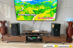 Lắp đặt dàn karaoke trị giá khoảng 40 triệu cho anh Cảnh tại Đồng Nai (JBL XS10, VM420A, X5 Plus, BCE UGX12)  