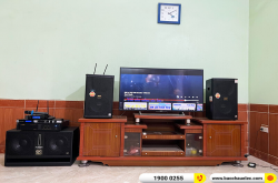 Lắp đặt dàn karaoke trị giá khoảng 55 triệu cho anh Dũng ở Hà Nội (BMB CSS 1210SE, BIK VM 630A,  JBL KX180A, BIK BJ-W66Plus, JBL VM200)