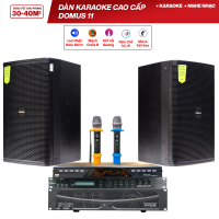 Dàn karaoke cao cấp Domus 11 (Domus 6120, APP MZ 66, BKsound X5 Plus, BCE U900 Plus X)