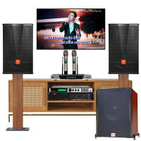 Dàn karaoke gia đình BC-T82GD (JBL CV1070, BIK VM 620A, BKSound X6 Luxury, BKSound SW612, BCE UGX12 )