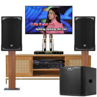 Dàn karaoke gia đình cao cấp RCF 01 (RCF E MAX 3110 MKII, Alto TS312S, BIK VM620A, BIK BPR 8500, BCE UGX12 Gold)