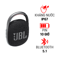 Loa bluetooth JBL Clip 4 (5W, Pin 10h, IP67)