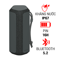 Loa bluetooth Sony SRS-XE200 (Pin 16h, IP67, Bluetooth 5.2, Party Connect)