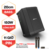 Loa Bose S1 Pro (150W, Pin 11h, Mixer 3 Kênh, Bluetooth, AUX, Hệ Thống PA All-In-One)