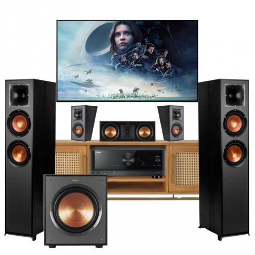 Dàn âm thanh 5.1 xem phim nghe nhạc BC-XPNN17 (Klipsch R-620F+ R-41SA+ R52C+ R100SW+ Yamaha V4A)