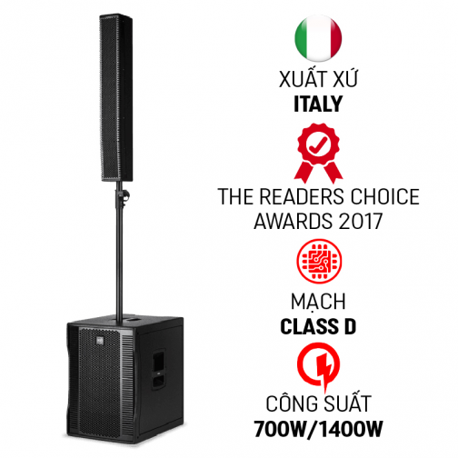 Loa RCF EVOX 12 (Liền công suất, sx: ITALY)