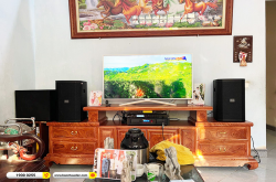 Lắp đặt dàn karaoke trị giá gần 40 triệu cho anh Hải tại Hà Nội (BIK BSP 410II, BPA-4200, X5 Plus, SW312B, UGX12 Plus Luxury) 