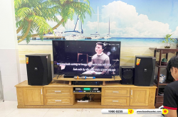 Lắp đặt dàn karaoke trị giá hơn 50 triệu cho anh Đức tại Đồng Nai (JBL XS12, VM620A, KX180A, BCE UGX12)  
