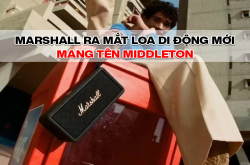 Marshall ra mắt loa di động mới mang tên Middleton