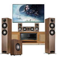 Dàn âm thanh 5.1 xem phim, nghe nhạc BC-XPNN26 (Jamo S807 HCS+ Jamo S808+ Yamaha RX-V4A)