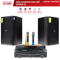 Dàn karaoke cao cấp Domus 12 (Domus 6100, APP MZ 46, BKsound X5 Plus, BCE U900 Plus X)