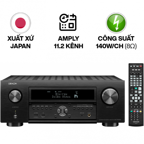 Amply Denon AVC-X6700H (11.2 kênh - xuất xứ Japan)