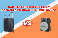 Dàn karaoke di động là gì? So sánh điểm khác nhau với loa kéo