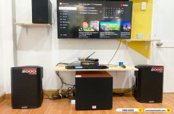 Lắp đặt dàn karaoke trị giá gần 30 triệu cho anh Luân tại TPHCM (Alto TS310, BKSound X5 Plus, SW312C, BJ-U100)