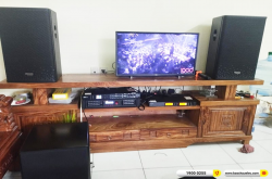 Lắp đặt dàn karaoke trị giá hơn 30 triệu cho anh Khoa tại Đồng Nai (Denon DP-R212, BPA-6200, DSP-9000 Plus, SW512B, U900 Plus Ver 2) 