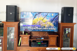 Lắp đặt dàn karaoke trị giá khoảng 30 triệu cho anh Thà tại Đồng Nai (BIK BSP 412II, BIK VM420A, BPR-5600, BIK BJ-U100) 