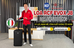 RCF EVOX J8: Loa cột di động UY LỰC, Mạnh mẽ, Công suất khủng 1400W Sử Dụng Karaoke, Sân Khấu