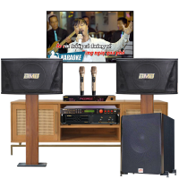 Dàn karaoke gia đình BMB cao cấp 02 (BMB CSN 510, BIK VM420A, BIK BPR-5600, BKSound SW612-B, BJ-U600)
