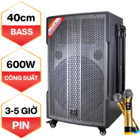 Loa kéo Dalton TS-15G500X (Bass 40cm, 600w, Kèm 2 micro)