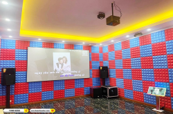 Lắp đặt dàn karaoke trị giá hơn 120 triệu cho chị Hiếu tại Hải Phòng (JBL XS15, IPS 3700, K9900II Luxury, SW815, VM300, K-Plus 6T, Màn 22 inch,…) 
