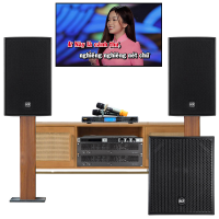 Dàn karaoke cao cấp RCF Acustica 34 (RCF C 5215-99, IPS 5.0K, KX180A, S8018II, BMB WB-5000)