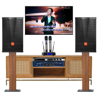 Dàn karaoke JBL cao cấp 53 (JBL CV1070, Crown T5, JBL KX180A, JBL VM200)