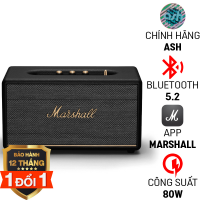 Loa Marshall Stanmore 3 (III) Chính Hãng ASH (80W, Bluetooth 5.2, AUX, RCA, Knob)