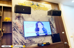 Lắp đặt dàn karaoke trị giá khoảng 40 triệu cho chị Vân tại Hà Nội (Denon DN-510, Denon DA-2600, X5 Plus, UGX12 Gold) 
