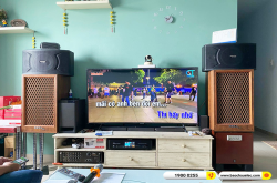 Lắp đặt dàn karaoke trị giá khoảng 15 triệu cho anh Huy tại TPHCM (Denon DP-C10, BKSound DKA 6500)  