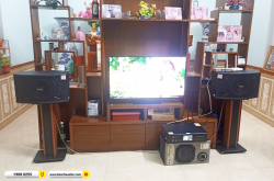 Lắp đặt dàn karaoke trị giá khoảng 15 triệu cho anh Vinh tại Bắc Giang (Denon DP-C10, BKSound DKA 5500) 