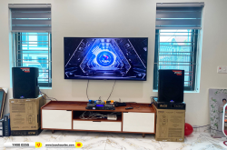 Lắp đặt dàn karaoke trị giá khoảng 20 triệu cho anh Dương tại Hải Phòng (Alto TX312, DSP-9000 Plus, U900 Plus X)
