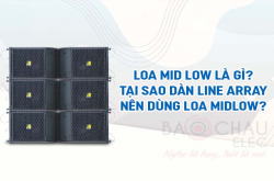 Loa mid low là gì? Tại sao dàn line array nên dùng Loa midlow