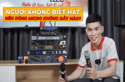Mua Micro gì để hát karaoke hay? Top 5 Micro không dây Karaoke tốt nhất 2023