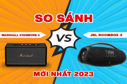 So sánh Marshall Stanmore 3 và JBL Boombox 3: 2 mẫu mới nhất 2023