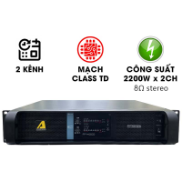 Cục đẩy công suất 2 kênh Actpro FP14000 ( Nguồn xuyến, Class TD, 2200W/CH)
