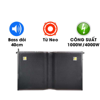 Loa sub hơi kép Bass 40cm Actpro KR215S-I Neo Vesion (1000W/4000W)