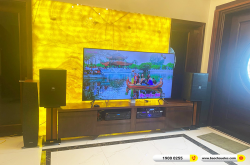 Lắp đặt dàn karaoke trị giá hơn 70 triệu cho bác Sáu tại Bắc Ninh (JBL KP4012 G2, Xli2500, KX180A, JBL VM300)