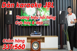 Combo dàn karaoke gia đình JBL đẳng cấp cực hay giá chỉ 33tr560 