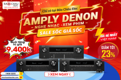 Khuyến mãi khủng Amply Denon giảm giá sốc đi kèm quà tặng lên tới 9.400.000đ