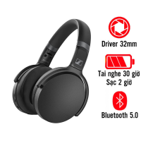 Tai nghe chụp tai Sennheiser HD 450SE (Chống ồn, Pin 30h, Bluetooth 5.0)