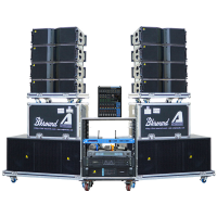 Dàn âm thanh Line Array Passive Actpro 11 (8 full Array bass đôi 20 KR208F + 2 sub hơi Bass đôi 50 + 2 đẩy + Cros + Mixe